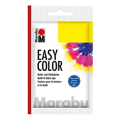 Afbeelding van Marabu, Kleuren + verf voor doe het zelvers, Batik en verfkleur &quot;EasyColor&quot; blauw (Ultramarijnblauw)