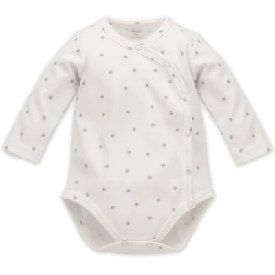 Afbeelding van Pinokio Bodysuits voor babyjongens, lange mouwen, buttoned ondergoed, Ecru Hello Sun, 74 cm