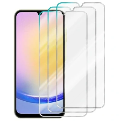 Afbeelding van Cadorabo Screenprotector geschikt voor Samsung Galaxy A33 5G Pantser film Beschermende in KRISTALHELDER Geharde (Tempered) display beschermglas 9H hardheid met 3D Touch