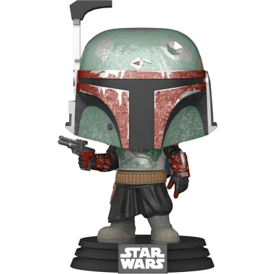 Afbeelding van Funko Pop! &amp; Tee Box: Star Wars The Mandalorian Boba Fett (M)