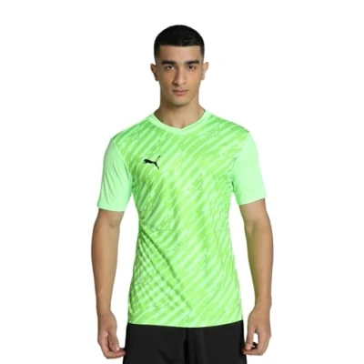 Afbeelding van Puma Teamultimate Sport Tshirt, Heren, Maat: Small, Fizzy lime