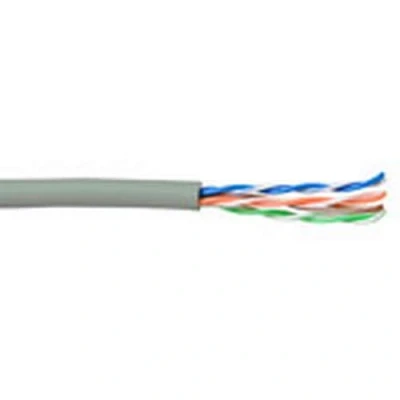 Afbeelding van U/UTP kabel CAT5e op rol 100 meter grijs soepel