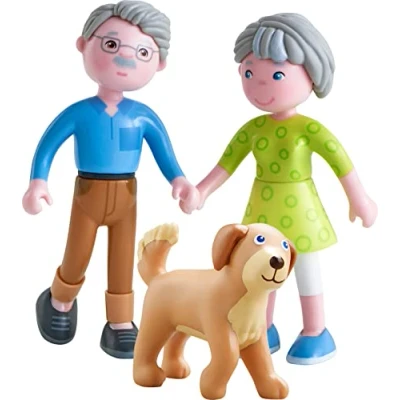 Afbeelding van HABA Poppen en dieren om te vouwen, 306147, kleurrijk