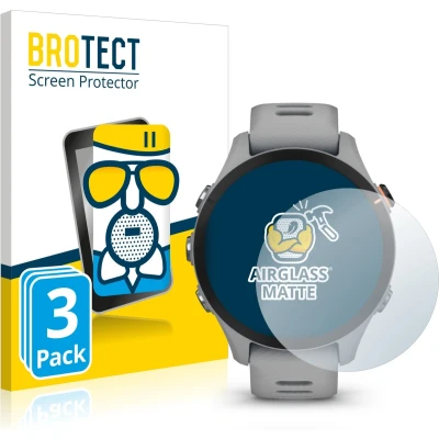 Afbeelding van BROTECT Screenprotector voor Garmin Forerunner 255S Folie Beschermfolie Beschermglas matte (3 Stuks)