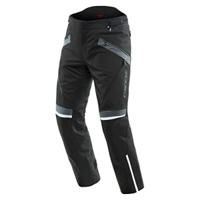 Afbeelding van Dainese Tempest 3 D Dry Broek, broek voor heren, motorfietstochten, waterdicht membraan, uitneembare thermische binnenvoering, beschermers op de knieën, zwart/zwart/ebbenhout, 64