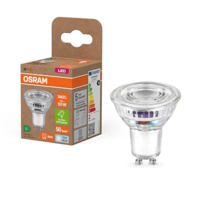 Afbeelding van OSRAM 4099854245176 LED reflectorlamp lamp Energielabel A (A G) GU10 Reflector 2 W = 50 Neutraalwit (Ø x h) mm 1 stuk(s)