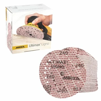 Afbeelding van Mirka ULTIMAX LIGNO 125mm Grip Multifit 240 100/Pack UL6M209925