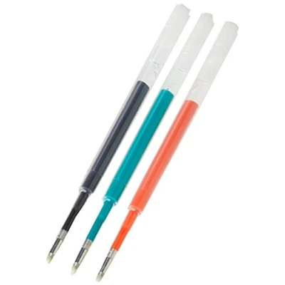 Afbeelding van Filofax Uitwisbare balpen Inkt Vullingen Aqua/Zwart/rood