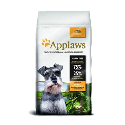 Afbeelding van Applaws Senior Kip hondenvoeding 7,5 kg