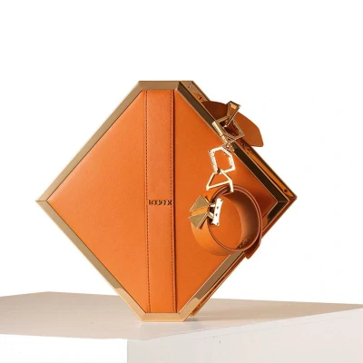 Afbeelding van LOCKINK Mysterious Square Kink Bag Bruin