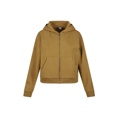 Afbeelding van Urban Classics BOXY Sweater met rits, Dames, Maat: 4XL, Summerolive
