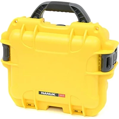 Afbeelding van Nanuk 905 Waterdichte Gele Beschermkoffer (Interne Afmetingen: 239 mm x 188 140 mm) met Aanpasbaar Schuim