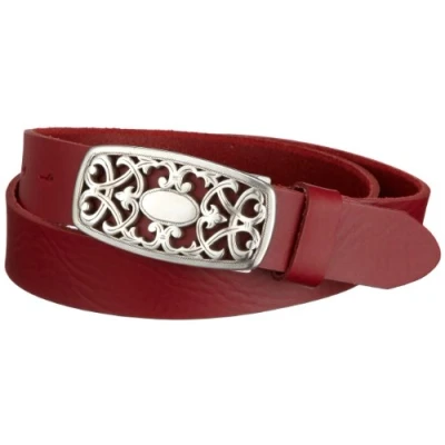 Afbeelding van MGM Damesriem Ornament, rood, 85