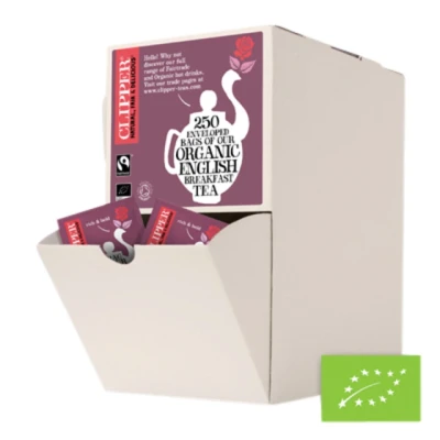 Afbeelding van Thee Clipper English breakfast bio 250 zakjes