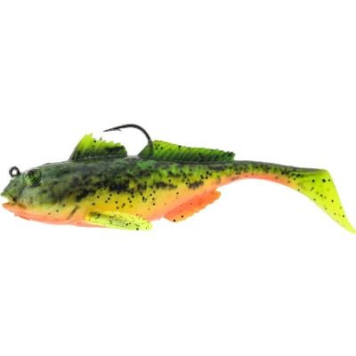 Afbeelding van Westin Gunnar The Goby Ready 2 Fish Shad 8cm (12g) (Loodvrij) Fire