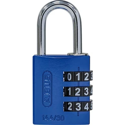 Afbeelding van ABUS Cijferslot met grote cijfers, blauw, 30 mm