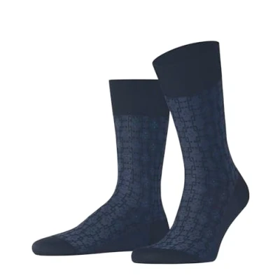 Afbeelding van Falke Artwork TIE Sokken midnight, Heren, Maat: 41/42, Midnight