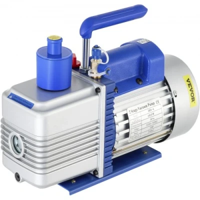 Afbeelding van VEVOR Vacuümpomp Vacuumpomp Airco 10 Cfm Koeling 1HP Koelmiddel met 550ml Oliecapaciteit Olie Kijkvenster Geschikt
