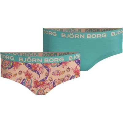 Afbeelding van Bjorn Borg Meisjes Hipster 2p Paisley Maat 122 128 Vrouwen