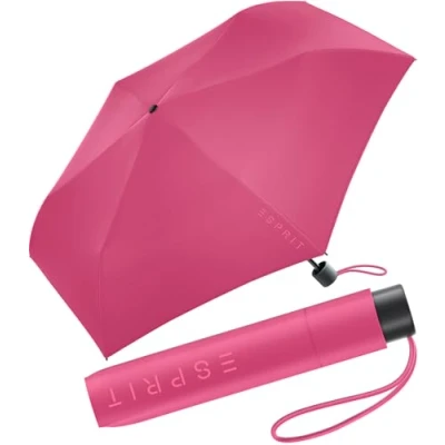 Afbeelding van Esprit Mini zakparaplu Slimline FJ 2022, roze yarrow, 95 cm
