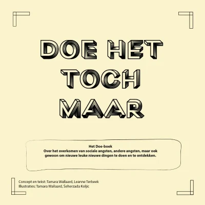 Afbeelding van Doe het toch maar (Paperback)