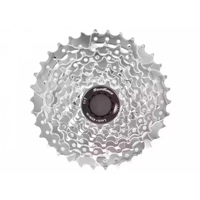 Afbeelding van Sunrace 9 speed cassette 11 34 tands BikeTotaal.nl Zilver