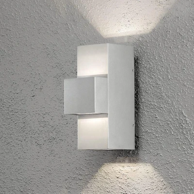Afbeelding van Konstsmide 7934 310 wandverlichting Grijs Geschikt voor buitengebruik
