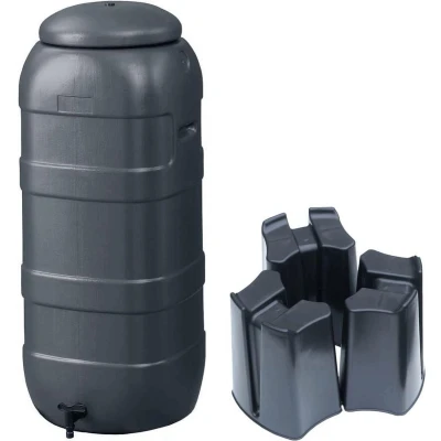 Afbeelding van Harcostar Regenton Rainsaver Antraciet 100 liter + Voet