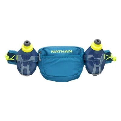 Afbeelding van Nathan Trail MIX Plus 3.0 Hydratatieriem Diep Blauw / Fluogeel Maat: ONE SIZE