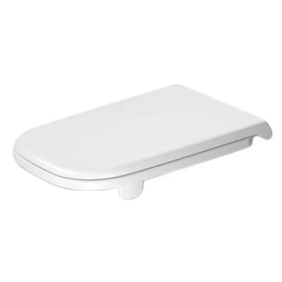 Afbeelding van Duravit D code Vital WC zitting 48.5x36.1x4.3cm Kunststof wit Glanzend