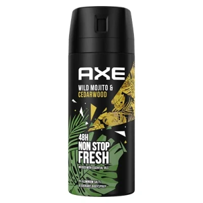 Afbeelding van AXE Men Deodorant / Body Spray &quot;Wild Green Mojito + Cedarwood&quot; 150 ml
