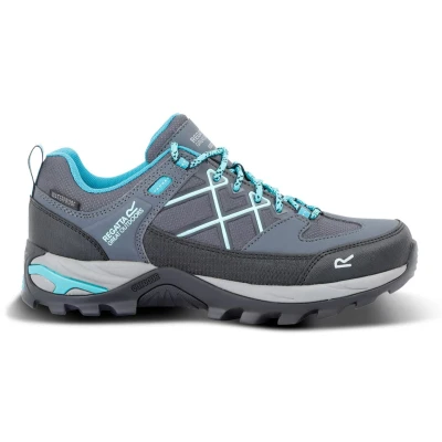 Afbeelding van Regatta Samaris Low Isotex Seal Grey Turquoise Wandelschoenen Dames