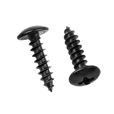 Afbeelding van ORANXIN M4 x 16mm 100 Pcs Koolstofstaal Rond Hoofd Houtschroeven Kruiskop Paddestoel Zelftappende Schroeven