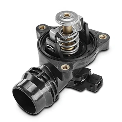 Afbeelding van Frankberg Thermostaat koelmiddel benzine compatibel met 3 serie E46 E90 316 318 320 2001 2011 5 E60 520 2006 2010 X3 E83 xDrive20i 2008 2011, vervanging # 1153751099 59 liter