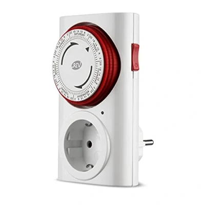 Afbeelding van REV 0025410103 timer, mechanisch, 12 tijden/dag, 2 uur. 3680W, wit