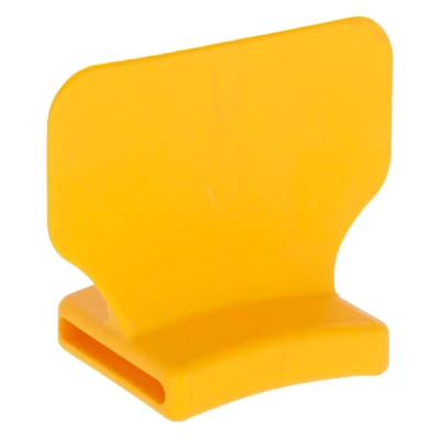 Afbeelding van Kerbl Halsbandnummers staand blanco geel 25 stuks