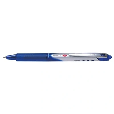 Afbeelding van Pen Roller Pilot V BALL 07 RT 0,7 mm Blauw Klot 12 Stuks