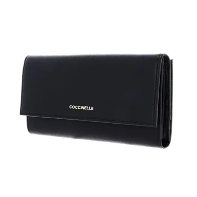 Afbeelding van COCCINELLE Metallic Soft Wallet Noir