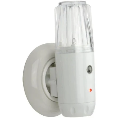 Afbeelding van Niermann Standby LED nachtlampje 3 in 1 multifunctionele functie met automatische schemering, zaklamp en noodverlichting bij stroomuitval 80024
