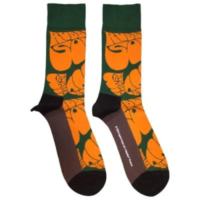 Afbeelding van The Beatles Rubber Soul Text Repeat Sokken Multicolours