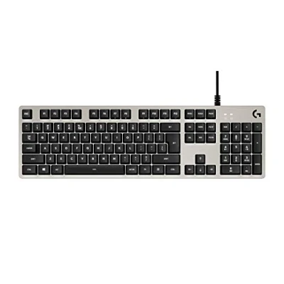 Afbeelding van Logitech G413 Mechanisch Gaming Toetsenbord Qwerty US Zilver