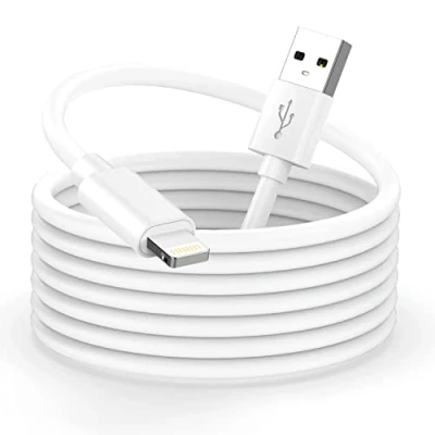 Afbeelding van Lightning USB kabel van 3 meter, Apple MFi gecertificeerd, m oplaadkabel, iPhone kabel, originele voor 14 13 12 11 Pro Max XS XR X 8 7 6s 5 SE iPad