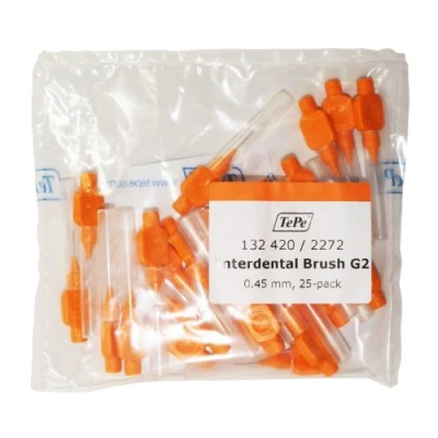 Afbeelding van Tepe Interdentale Rager Origineel 0.45 mm Oranje 25 stuks