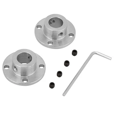 Afbeelding van Flens Koppeling 2 stks M4 Stijve Motor As Connector ID 12mm OD 18mm