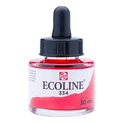 Afbeelding van Ecoline Vloeibare Aquarelfles 30 ml Scharlaken 334 (11253341)