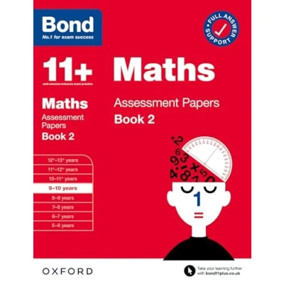 Afbeelding van Bond 11+ Maths assessment Papers 9 10 Years Book 2: For GL and Entrance Exams