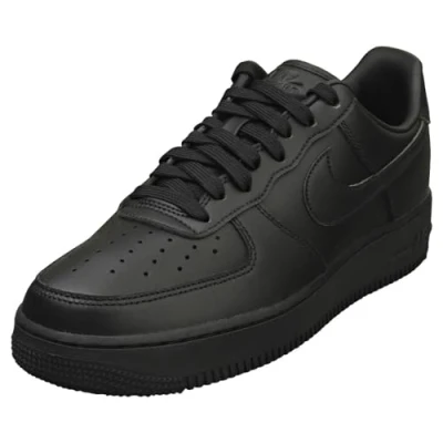 Afbeelding van Nike Air Force 1 &#039;07 Fresh Herensneakers, Zwart Antraciet Zwart, 36 EU