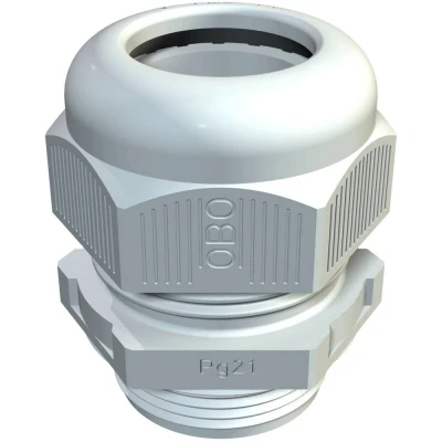 Afbeelding van OBO Bettermann 2024748 Wartel 1.5 mm Kunststof, PA Lichtgrijs 1 stuk(s)