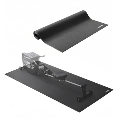 Afbeelding van VEVOR Vloerbeschermingsmat voor sportapparatuur Loopbandmat Fitnessapparatuur 915x1980mm