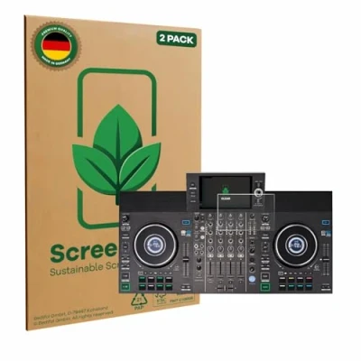 Afbeelding van ScreenLeaf Screenprotector voor Denon DJ SC LIVE 4 (Jog) Duurzame schermbescherming Folie Beschermfolie transparant (2 Stuks)